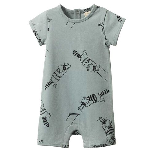 Nature Baby Short Sleeve Quincy Romper